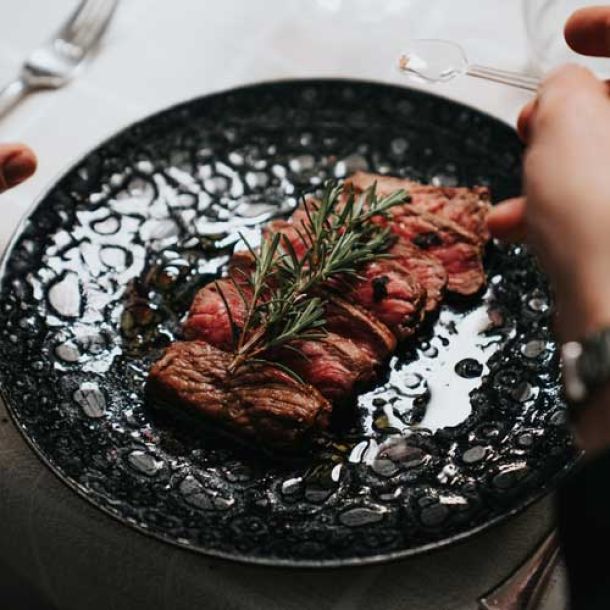 Un piatto del ristorante Gigiotto